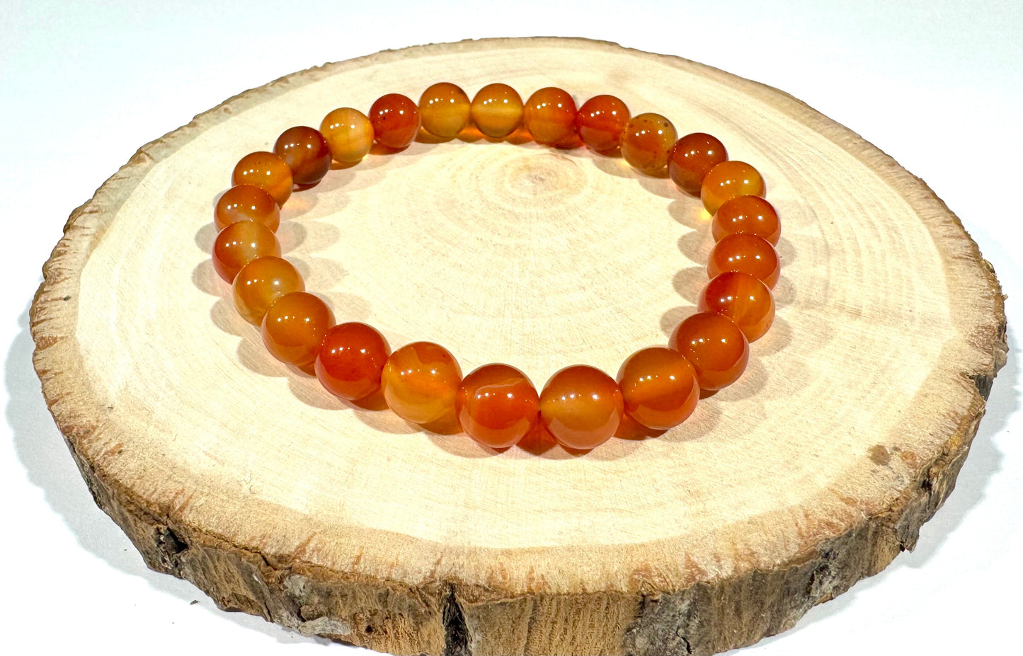 Náramok z minerálov Karneol oranžový-Bracelets-DIARA.sk-DIARA.sk