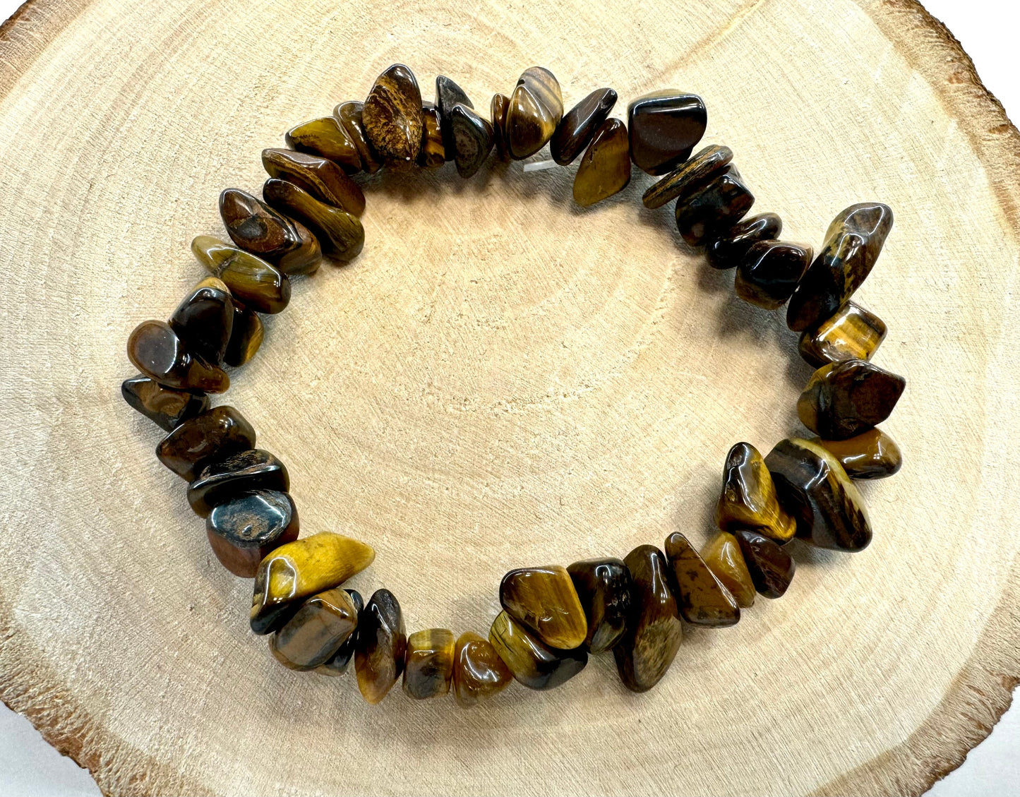Náramok z minerálov Tigrie oko sekaný hnedý-Bracelets-DIARA.sk-DIARA.sk