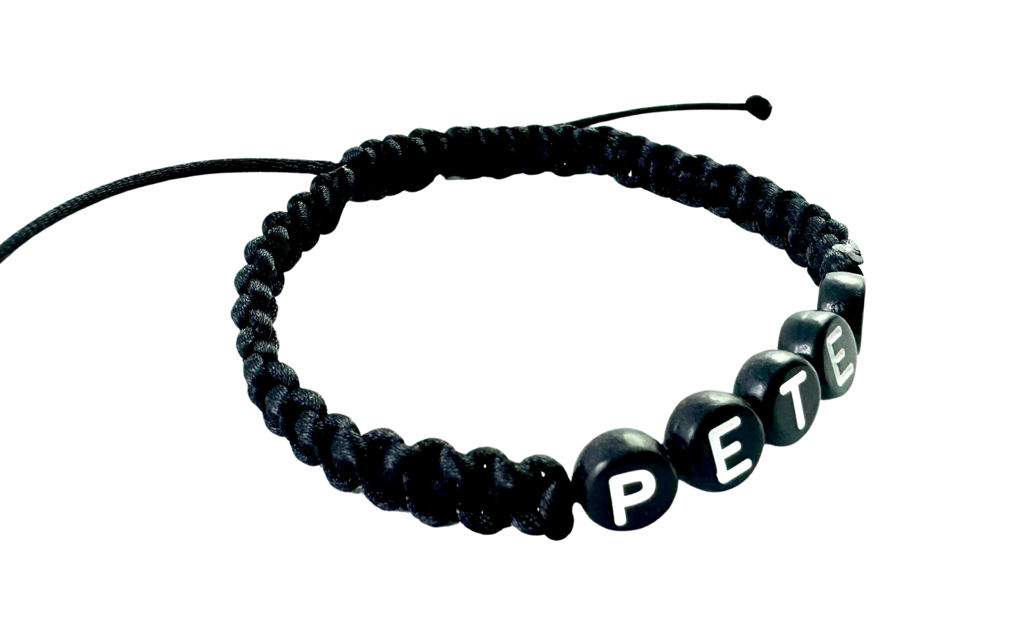 Pletený šnúrkový náramok s vlastným textom-Bracelets-DIARAfashion-Dámsky-Červená-DIARA.sk