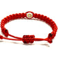 Detský pletený náramok so srdiečkom červený-Bracelets-DIARA.sk-0-12 mesiacov-DIARA.sk