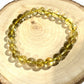 Náramok hojnosti z minerálov Citrín 8 mm zlatý žltý-Bracelets-DIARA.sk-DIARA.sk