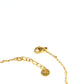 Náramok z chirurgickej ocele s kvetinou zlatý-Bracelets-DIARA.sk-DIARA.sk