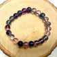 Náramok z minerálov Fluorit fialový 8 mm-Bracelets-DIARA.sk-DIARA.sk