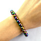 Náramok z minerálov Hematit dúhový farebný-Bracelets-DIARAfashion-DIARA.sk