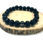 Náramok z minerálov Lávový kameň a Hematit čierny 10 mm-Bracelets-DIARAfashion-Pánsky-DIARA.sk