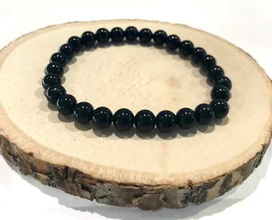 Náramok z minerálov Ónyx čierny-Bracelets-DIARA-DIARA.sk