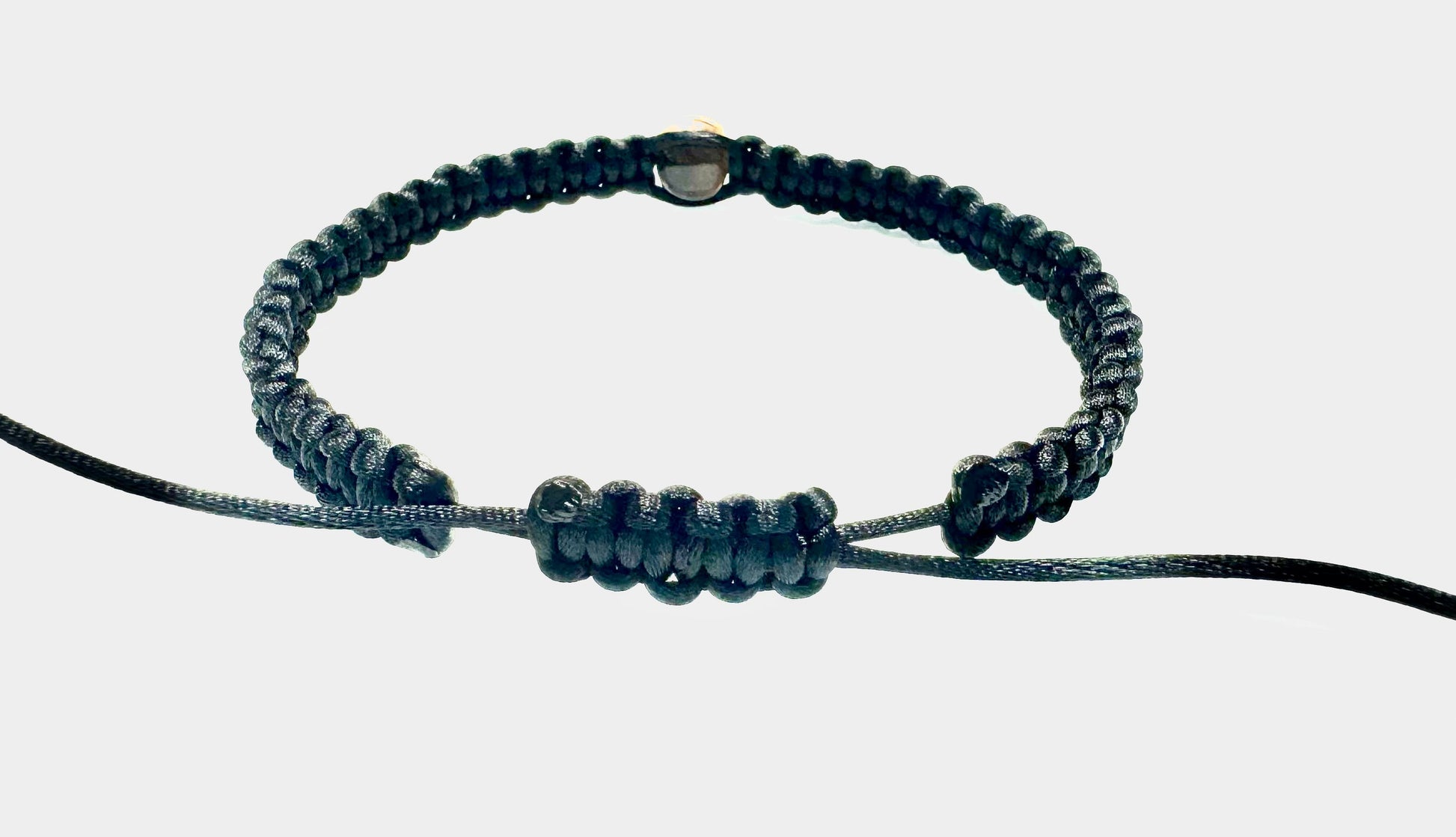 Pánsky šnúrkový pletený náramok Tigrie oko čierny-Bracelets-DIARA.sk-DIARA.sk