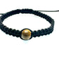 Pánsky šnúrkový pletený náramok Tigrie oko čierny-Bracelets-DIARA.sk-DIARA.sk