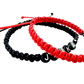 Pletené náramky pre páry s menom 2 ks mix-Bracelets-DIARAfashion-Červené-DIARA.sk
