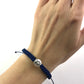 Pletený náramok zverokruh modrý-Bracelets-DIARAfashion-Dámsky-Vodnár-DIARA.sk