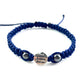 Pletený náramok zverokruh s Hematitom modrý-Bracelets-DIARA-Dámsky-Vodnár-DIARA.sk