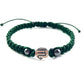 Pletený náramok zverokruh s Hematitom zelený-Bracelets-DIARAfashion-Dámsky-Vodnár-DIARA.sk
