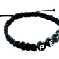 Pletený šnúrkový náramok s vlastným textom-Bracelets-DIARAfashion-Dámsky-Červená-DIARA.sk