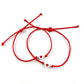 Šnúrkové náramky set 2 ks červené-Bracelets-DIARAfashion-DIARA.sk
