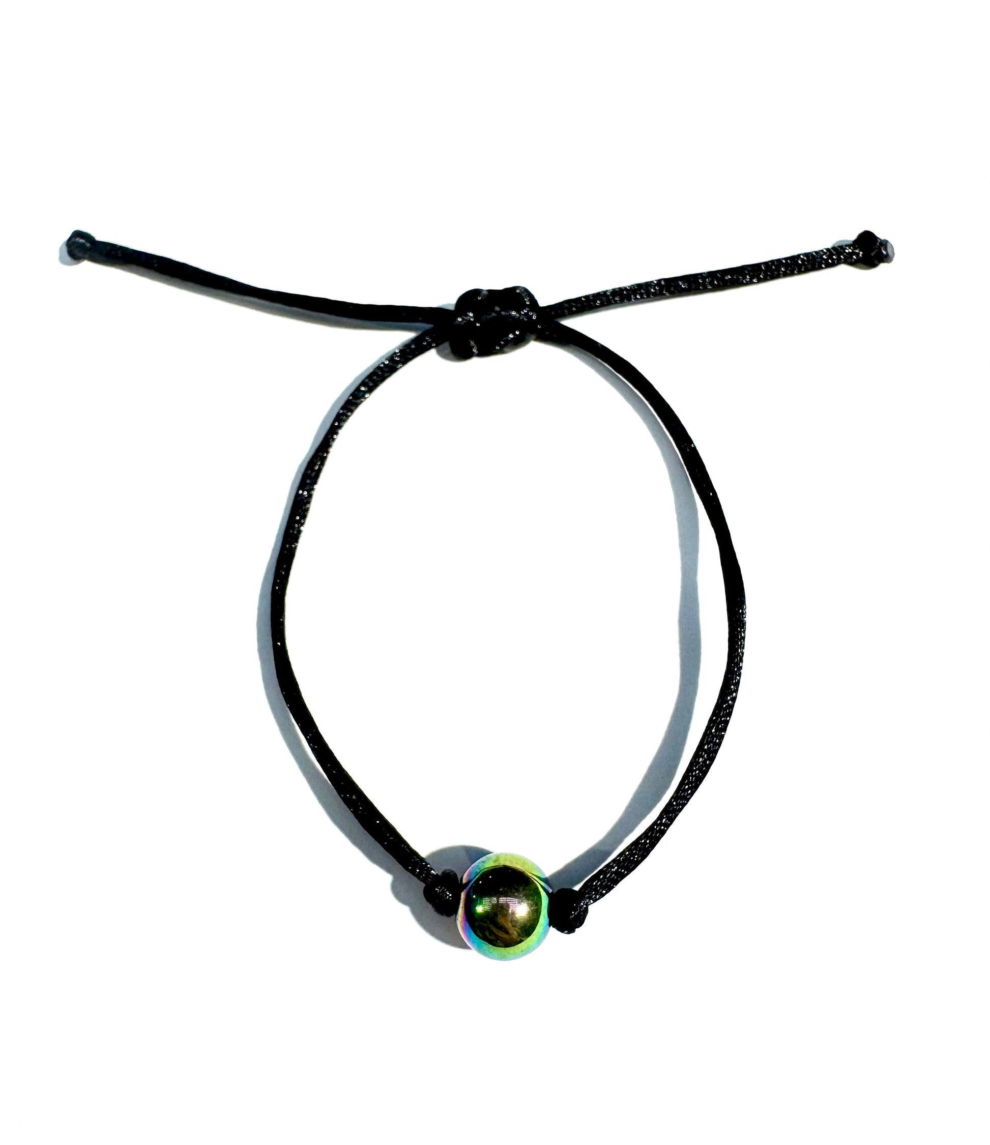 Šnúrkový tenký náramok Hematit dúhový farebný-Bracelets-DIARA.sk-Dámsky-DIARA.sk