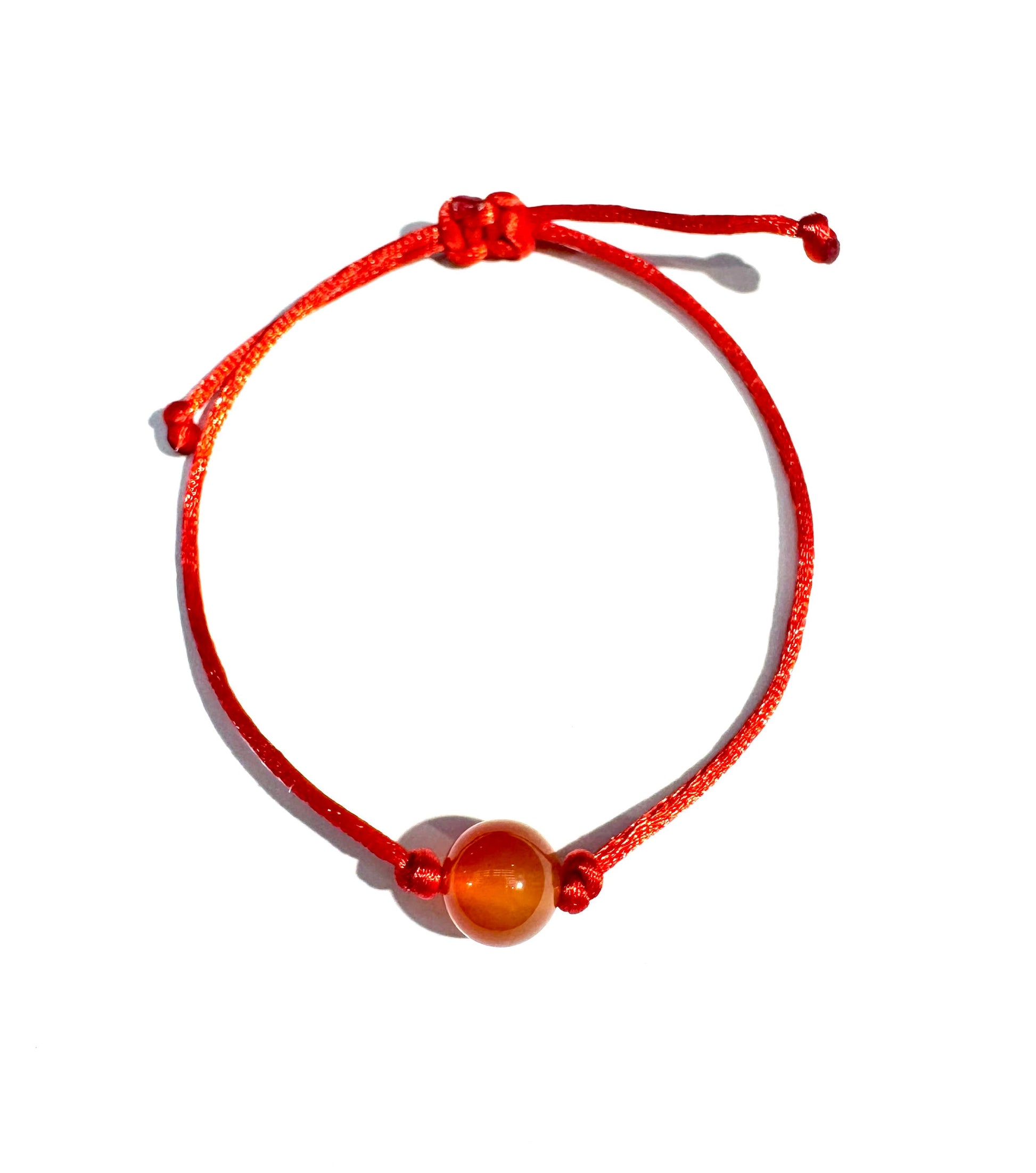 Šnúrkový tenký náramok Karneol-Bracelets-DIARA.sk-DIARA.sk