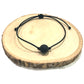 Šnúrkový tenký náramok s Lávovým kameňom čierny-Bracelets-DIARAfashion-Dámsky-6 mm-DIARA.sk