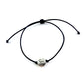 Tenký šnúrkový náramok zverokruh čierny-Bracelets-DIARAfashion-Dámsky-Vodnár-DIARA.sk