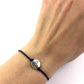 Tenký šnúrkový náramok zverokruh modrý-Bracelets-DIARAfashion-Dámsky-Vodnár-DIARA.sk