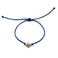 Tenký šnúrkový náramok zverokruh modrý-Bracelets-DIARAfashion-Dámsky-Vodnár-DIARA.sk