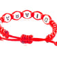 Detský náramok s menom červený-Bracelets-DIARAfashion-Mesiac-0-12 mesiacov-DIARA.sk