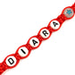 Detský náramok s menom s hviezdou svietiacou v tme červený-Bracelets-DIARAfashion-Žltá-0-12 mesiacov-DIARA.sk