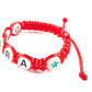 Detský náramok s menom s hviezdou svietiacou v tme červený-Bracelets-DIARAfashion-Žltá-0-12 mesiacov-DIARA.sk