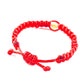 Detský pletený náramok svietiaci v tme rôzne vzory červená-Bracelets-DIARAfashion-Srdce-0-12 mesiacov-DIARA.sk