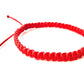 Pánsky šnúrkový pletený ochranný náramok červený-Bracelets-DIARAfashion-DIARA.sk