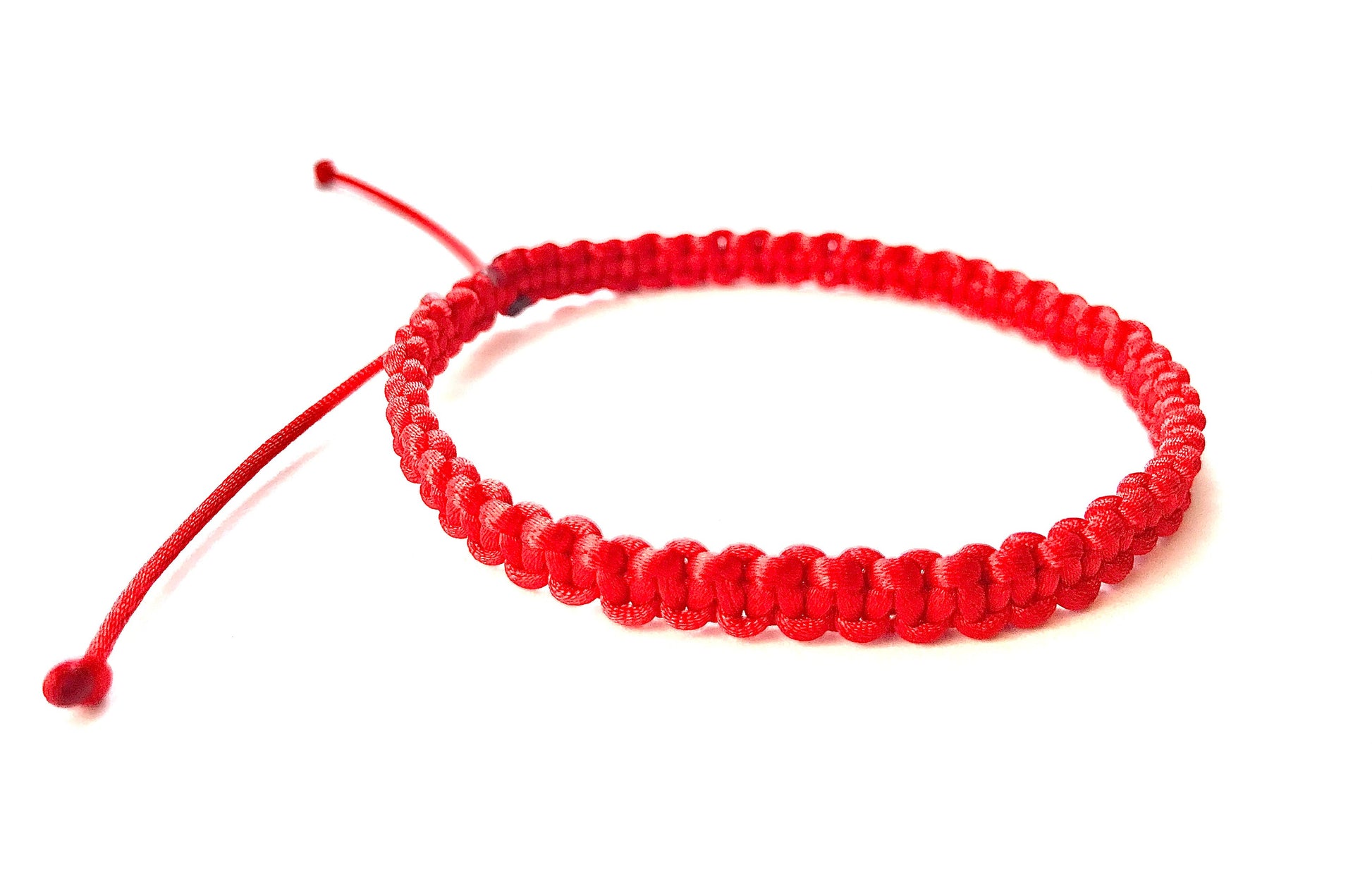 Pánsky šnúrkový pletený ochranný náramok červený-Bracelets-DIARAfashion-DIARA.sk